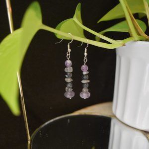 🔮Stacked Amethyst Earrings🔮